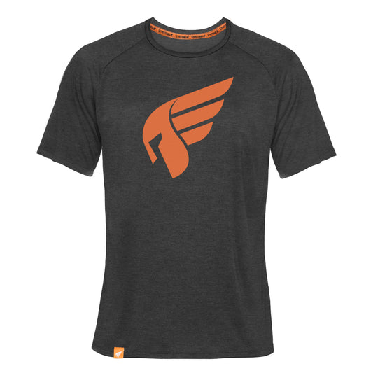 'TITAN' MENS T-SHIRT - CHARCOAL