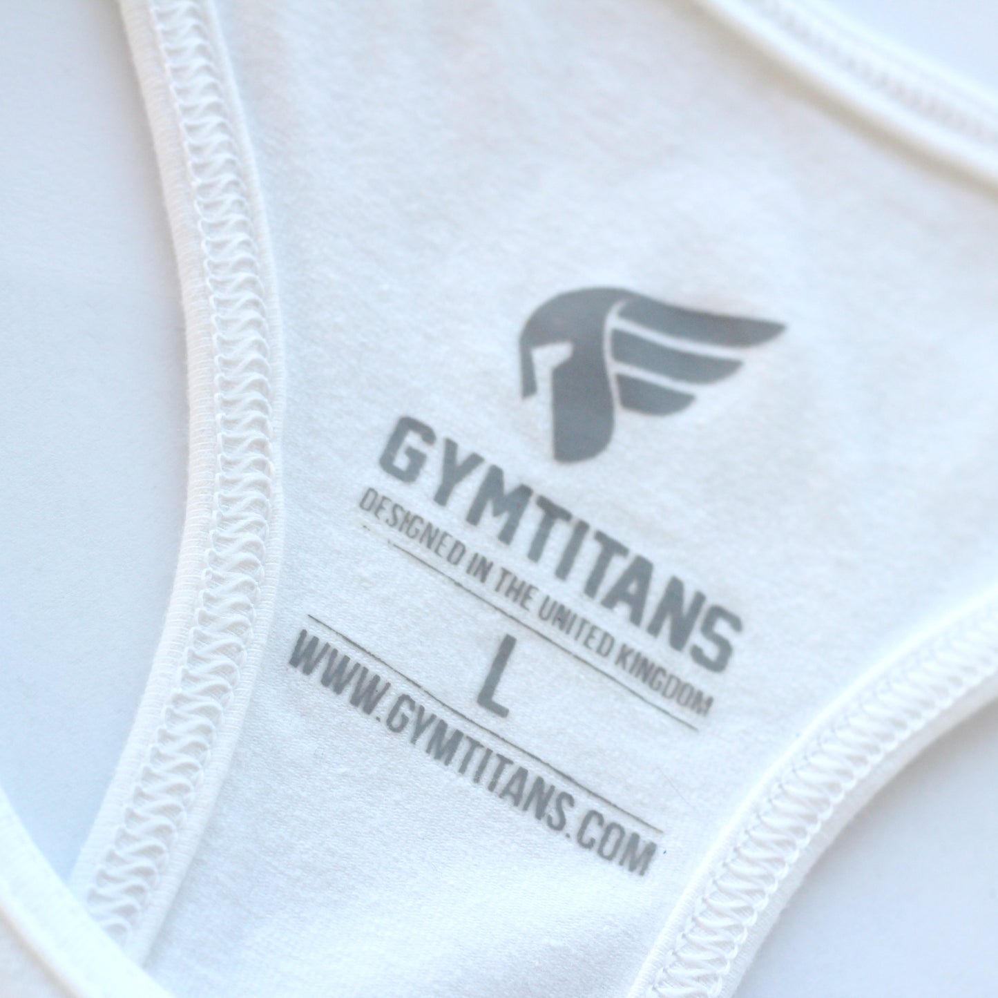 'TITAN' MEN'S TANK TOP - WHITE