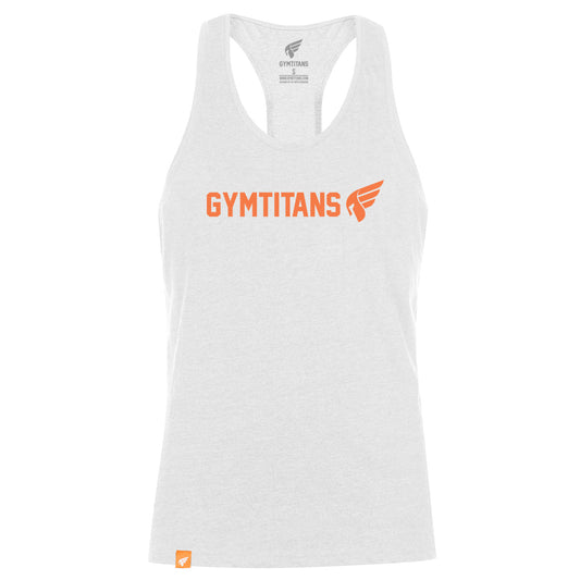 'TITAN' MEN'S TANK TOP - WHITE