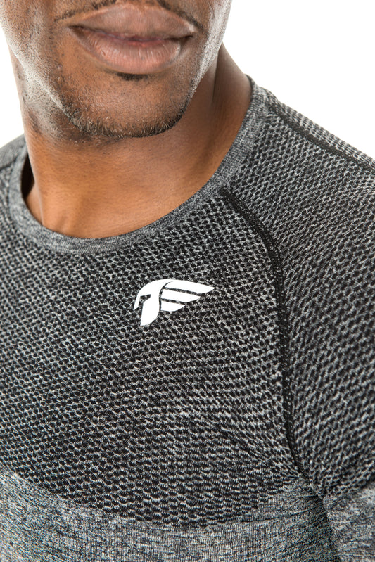 TITAN X MENS T-SHIRT - GREY