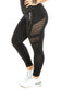 'TITAN' BLACK WOMENS LEGGINGS