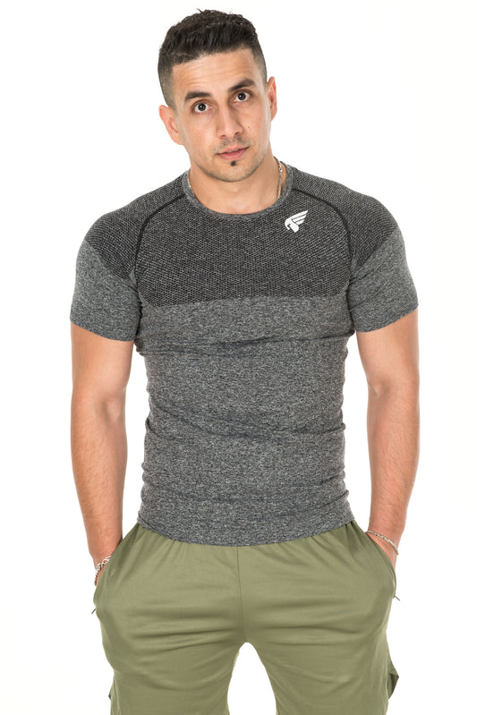 TITAN X MENS T-SHIRT - GREY