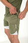 CRIUS-LIGHT MENS TRAINING SHORTS - KHAKI
