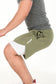 CRIUS-LIGHT MENS TRAINING SHORTS - KHAKI
